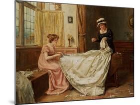 The Wedding Dress-George Goodwin Kilburne-Mounted Giclee Print