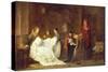 The Wedding Dress-Frederick Daniel Hardy-Stretched Canvas