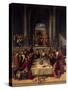 The Wedding Feast at Cana, 1531 (Oil on Canvas)-Benvenuto Tisi Da Garofalo-Stretched Canvas