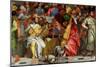 The Wedding Feast at Cana (Detail)-Paolo Veronese-Mounted Giclee Print