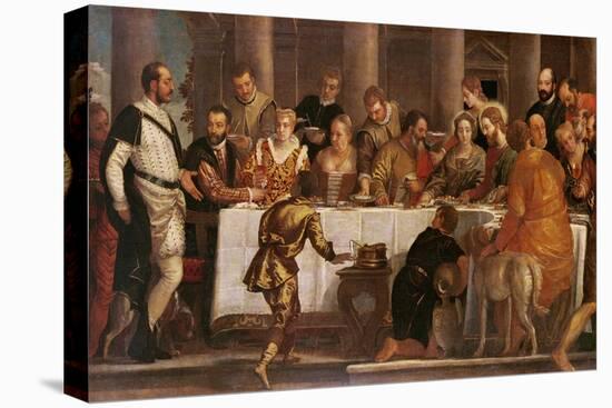 The Wedding Feast at Cana-Veronese-Stretched Canvas