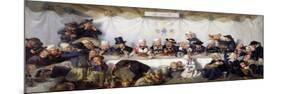 The Wedding Feast of Corentin Le Guerveur and Anne-Marie Kerinvel, 1880-Victor Marie Roussin-Mounted Giclee Print