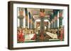 The Wedding Feast-Sandro Botticelli-Framed Giclee Print