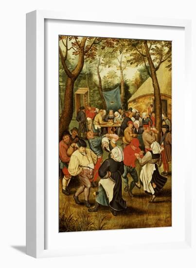 The Wedding Feast-Pieter Bruegel the Elder-Framed Giclee Print