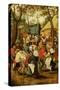 The Wedding Feast-Pieter Bruegel the Elder-Stretched Canvas