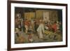 The Wedding Feast-Pieter Brueghel the Younger-Framed Giclee Print