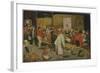 The Wedding Feast-Pieter Brueghel the Younger-Framed Giclee Print