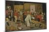 The Wedding Feast-Pieter Brueghel the Younger-Mounted Giclee Print