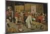 The Wedding Feast-Pieter Brueghel the Younger-Mounted Giclee Print