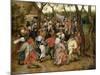 The Wedding Feast-Pieter Brueghel the Younger-Mounted Giclee Print