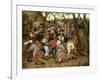 The Wedding Feast-Pieter Brueghel the Younger-Framed Giclee Print