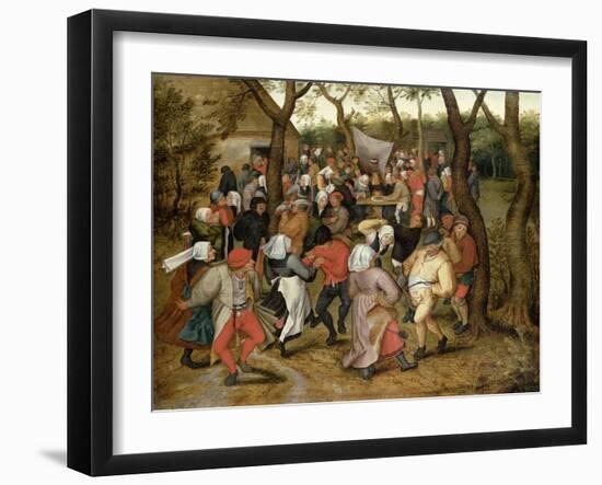 The Wedding Feast-Pieter Brueghel the Younger-Framed Giclee Print