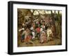 The Wedding Feast-Pieter Brueghel the Younger-Framed Giclee Print