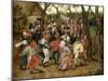 The Wedding Feast-Pieter Brueghel the Younger-Mounted Giclee Print