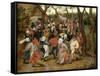 The Wedding Feast-Pieter Brueghel the Younger-Framed Stretched Canvas