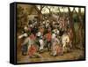 The Wedding Feast-Pieter Brueghel the Younger-Framed Stretched Canvas