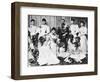 The Wedding Group of King George and Queen Mary, 6 July 1893-null-Framed Giclee Print