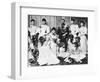 The Wedding Group of King George and Queen Mary, 6 July 1893-null-Framed Giclee Print