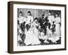 The Wedding Group of King George and Queen Mary, 6 July 1893-null-Framed Giclee Print