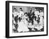 The Wedding Group of King George and Queen Mary, 6 July 1893-null-Framed Giclee Print