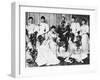 The Wedding Group of King George and Queen Mary, 6 July 1893-null-Framed Giclee Print