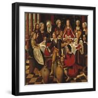 The Wedding in Cana, c.1530-50-Ambrosius Benson-Framed Giclee Print