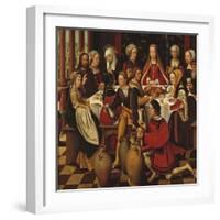 The Wedding in Cana, c.1530-50-Ambrosius Benson-Framed Giclee Print