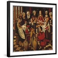 The Wedding in Cana, c.1530-50-Ambrosius Benson-Framed Giclee Print