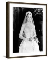 The Wedding in Monaco, Grace Kelly, 1956-null-Framed Photo