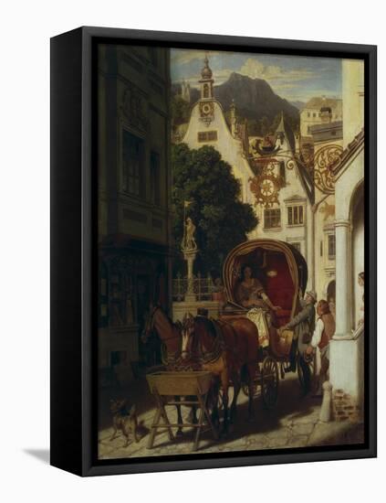 The Wedding Journey, about 1855-Moritz Von Schwind-Framed Stretched Canvas