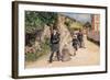 The Wedding March-Theodore Robinson-Framed Art Print