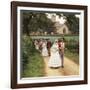 The Wedding March-Edmund Blair Leighton-Framed Giclee Print