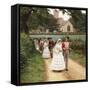 The Wedding March-Edmund Blair Leighton-Framed Stretched Canvas