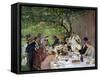 The Wedding Meal at Yport, 1886-Albert-Auguste Fourie-Framed Stretched Canvas