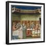 The Wedding of Cana, Detail from Life and Passion of Christ, 1303-1305-Giotto di Bondone-Framed Giclee Print