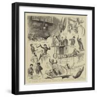 The Wedding of Commissioner Railton of the Salvation Army at Exeter Hall-Sydney Prior Hall-Framed Giclee Print