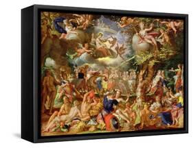 The Wedding of Cupid and Psyche-Joachim Wtewael Or Utewael-Framed Stretched Canvas