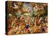 The Wedding of Cupid and Psyche-Joachim Wtewael Or Utewael-Stretched Canvas