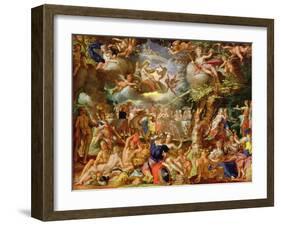 The Wedding of Cupid and Psyche-Joachim Wtewael Or Utewael-Framed Giclee Print