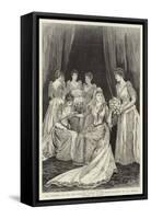 The Wedding of H H the Princess Louise of Schleswig-Holstein to H H Prince Aribert of Anhalt-null-Framed Stretched Canvas