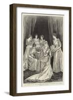 The Wedding of H H the Princess Louise of Schleswig-Holstein to H H Prince Aribert of Anhalt-null-Framed Giclee Print