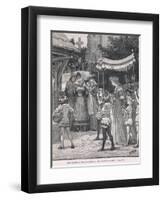 The Wedding of Jack of Newbury: the Bride's Procession-Henry Marriott Paget-Framed Giclee Print