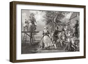 The Wedding of Kloris and Roosje-null-Framed Giclee Print