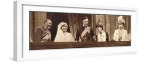 The wedding of Princess Mary and Viscount Lascelles, 28 February 1922 (1935)-Unknown-Framed Photographic Print