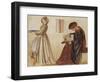 The Wedding of Sir Degrevaunt-Edward Burne-Jones-Framed Giclee Print