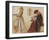 The Wedding of Sir Degrevaunt-Edward Burne-Jones-Framed Giclee Print