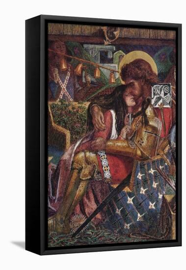 The Wedding of St. George and Princess Sabra-Dante Gabriel Rossetti-Framed Stretched Canvas