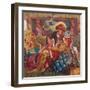 The Wedding of St George and Princess Sabra-Dante Gabriel Rossetti-Framed Giclee Print