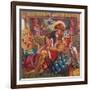 The Wedding of St George and Princess Sabra-Dante Gabriel Rossetti-Framed Giclee Print