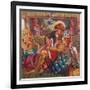 The Wedding of St George and Princess Sabra-Dante Gabriel Rossetti-Framed Giclee Print